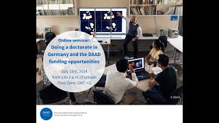 Doing a doctorate in Germany and the DAAD funding opportunities [upl. by Sturrock757]