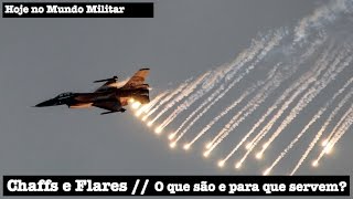 Chaffs e Flares o que são e para que servem [upl. by Nwahsd]