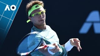 Carreno Busta v Istomin match highlights 3R  Australian Open 2017 [upl. by Layla]