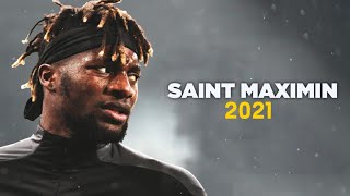 Allan Saint Maximin ➤ 2021 ⚫ Sublime Skills Goals Assists⚪Saint Maximin song ft MickC [upl. by Relyhs]