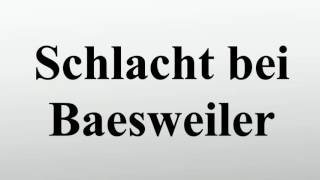 Schlacht bei Baesweiler [upl. by Ardiek]