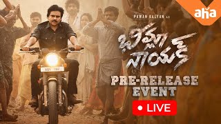 Bheemla Nayak Pre Release Event Live  Pawan Kalyan Rana Daggubati Nithya Menen  aha videoIN [upl. by Sucramel]