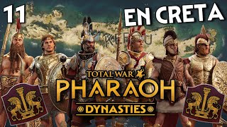 AGAMENON Campaña de Micenas en TOTAL WAR PHARAOH DYNASTIES Cap 11 🔴 EN DIRECTO [upl. by Carmita]