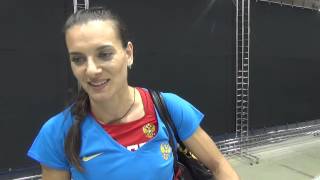 Yelena Isinbayeva not retiring [upl. by Michaelina]