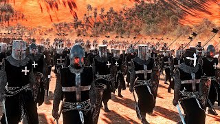 Ayyubid Sultanate Vs Crusaders Battle of Hattin 1187  Cinematic [upl. by Eirameinna]