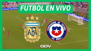 🟢 ARGENTINA vs CHILE  ELIMINATORIAS SUDAMERICANAS  DESDE EL ESTADIO MONUMENTAL EN VIVO 🏆 ⚽ [upl. by Burhans]