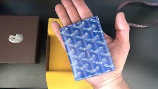 GOYARD St Marc Wallet Review  Rare color [upl. by Ybrek]