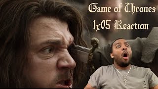 Game of Thrones 1x05 quotThe Wolf and the Lionquot REACTION [upl. by Harlamert]