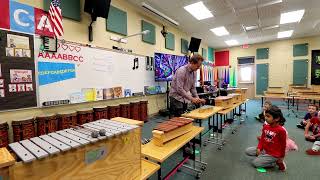 Orff Instrument Exploration  How I Introduce Mallet Instruments to Kindergartners [upl. by Gunzburg]