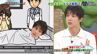 ENG Taishi Talks About a Blunder He Made on the Set of a Medical Drama  ザ！世界仰天ニュースの番組での中川大志 [upl. by Liederman]