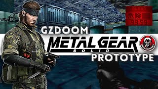 MGS 1 PROTOTYPE for GZDOOM deltatouch androidferret [upl. by Ennirroc]