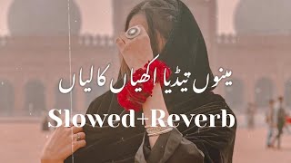 Menu Teriyan Akhiyan Kaliyan Ahmad Nawaz Cheena New Song SlowedReverb2023 [upl. by Onairam]