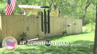 Corinthian Bells® 44quot Green wind chime by Wind River [upl. by Aneram932]