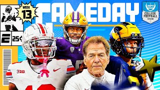 Michigan vs Everybody  Alabama Escapes Auburn 🤯 Week 13 Highlights  The College Football Show [upl. by Lyris]