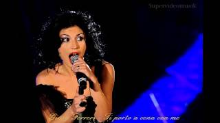 Giusy Ferreri Ti porto a cena con me Lyrics Video [upl. by Odareg238]