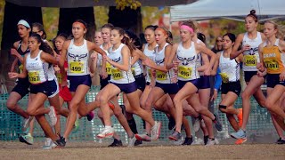 2022 CIF State Cross Country Championships  DIV I Girls [upl. by Dlorah]