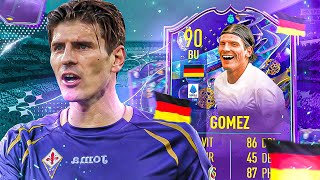 JE TESTE MARIO GOMEZ 90 HÉROS FUT FANTASY  rentable ou douille  🇩🇪   FIFA 23 Ultimate Team [upl. by Dyraj26]