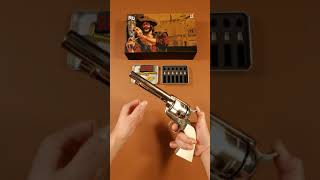 Cattleman revolver toy blaster check gelblaster toygun cowboy [upl. by Aicinad]