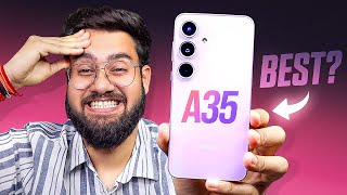 Samsung A35 5G Review  Youtubers Favourite Smartphone 😱 [upl. by Erdnaed605]