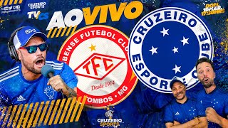 🔴 TOMBENSE X CRUZEIRO  SEMIFINAL CAMPEONATO MINEIRO  JORNADA ESPORTIVA CRUZEIRO SPORTS AO VIVO [upl. by Weinrich630]