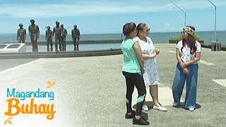 Magandang Buhay Karla Jolina and Melai visit the MacArthur Landing Memorial National Park [upl. by Jojo901]