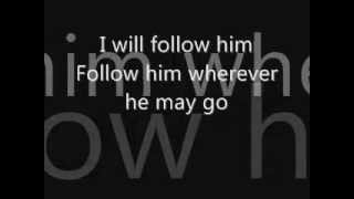 Sister Act I will follow him lyrics [upl. by Jaclyn]