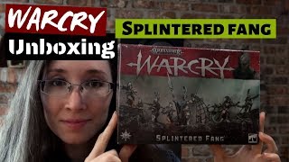 WARCRY Splintered Fang Unboxing and Review [upl. by Levan947]