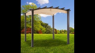 Replacement Canopy for Arched Pergola  LCM1271 [upl. by Esinnej723]