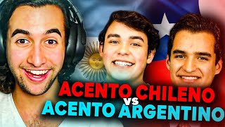 EL ACENTO CHILENO Vs EL ACENTO ARGENTINO 🇨🇱🔥🇦🇷 [upl. by Lebatsirhc]