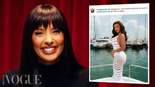 Maya Jama On Her Love Island Gig Vogue Cover amp 13 Other Iconic Instagram Photos [upl. by Dwight331]