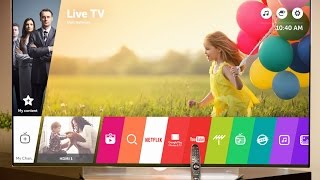 LG WebOS 20 2015 Smart TV System Review [upl. by Baptlsta481]