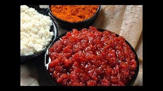 Ethiopia food kitfo [upl. by Latsyrhk]