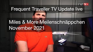 Lufthansa Miles amp More Meilenschnäppchen November 2021 [upl. by Girard135]