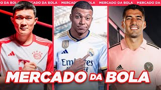 RODRYGO APROVA MBAPPÉ NO REAL MADRID│SUÁREZ QUER JOGAR COM MESSI EM MIAMI e  Mercado da Bola 2023 [upl. by Dnob151]