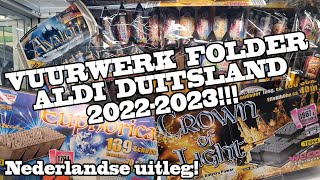 VUURWERK ALDI NORDSÜD ASSORTIMENT 20222023 Nederlandse uitleg  TIPS [upl. by Melmon]