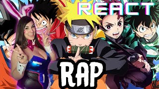 REACTION  SHONEN JUMP RAP CYPHER  RUSTAGE ft NLJ DPS CDawgVa [upl. by Acirne431]