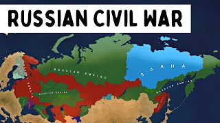 Age of History 2  Russian Civil War 1918 Lords and Vassals mod [upl. by Nilpik]