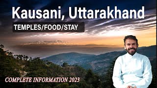 Kausani tourist places to visit 2023  Rudradhari mahadev and waterfall  uttrakhand tour [upl. by Eirrac226]