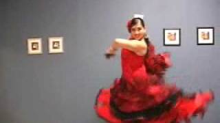 Flamenco Dance Krystal 15 years old [upl. by Johppa]