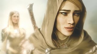 Middleearth Shadow Of War  The Blade of Galadriel Story DLC Opening Cutscene PS4 Xbox One PC [upl. by Chastity]