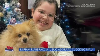 I ladri restituiscono il cane a Miriam quotRubiamo ma siamo onestiquot  La vita in diretta 01102024 [upl. by Anora152]