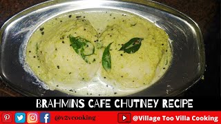 BRAHMINS COFFEE BAR Style Coconut Chutney  Bangalore Hotel Style Chutney  Coconut Chutney [upl. by Sola]