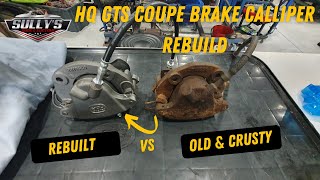 Holden HQ disc brake calliper overhaul and installation [upl. by Prissy]