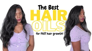 BEST HAIR OILS FOR FAST HAIR GROWTH Avocado Oil Pumpkin Seed Oil Black Seed Oil and MORE [upl. by Adaminah]