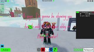 How to add Fly Tool into your obby in Obby Creator Roblox [upl. by Jocelin]