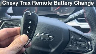 How to change Chevy Trax Remote battery 2024 2025 [upl. by Akzseinga]