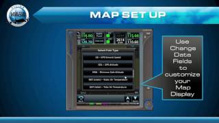 Garmin GTN750  Map Setup [upl. by Ynnaej]