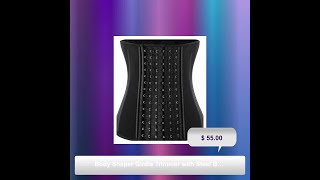 Body Shaper Girdle Trimmer with Steel Bones Amazon Shorts  Naughty Smile Fashion [upl. by Annel898]