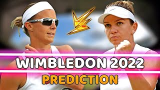 Simona Halep vs Kirsten Flipkens  Wimbledon 2022 R2 ● Prediction [upl. by Tibbitts]