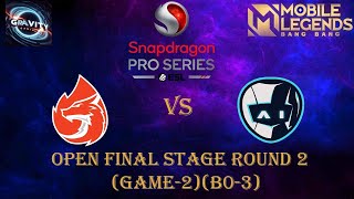 Ai Esports Snapdragon Mobile Open Finals Stage  Round 2 Game 2 [upl. by Donnenfeld]